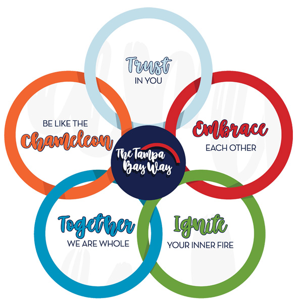 Pitcorial of Tampa Bay Way Values