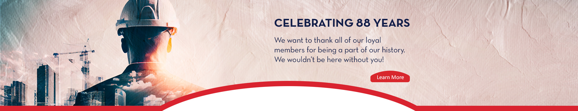 88th Anniversary Thank you Banner 